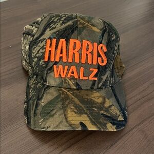 Camo HARRIS & WALZ hat
